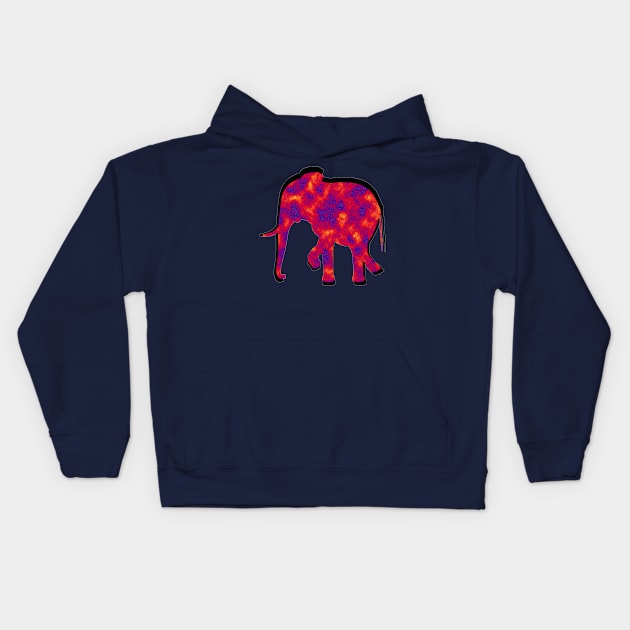 Elephant Daze Kids Hoodie by AROJA